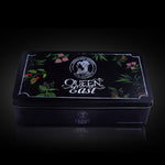 Load image into Gallery viewer, Queen of the East Organic Five Spices Gift Set, USDA Certified Organic | Spice Box | Organic Cinnamon Powder, Whole Cloves, Ginger Ground, Nutmeg Powder, Turmeric Powder.