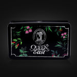 Load image into Gallery viewer, Queen of the East Organic Five Spices Gift Set, USDA Certified Organic | Spice Box | Organic Cinnamon Powder, Whole Cloves, Ginger Ground, Nutmeg Powder, Turmeric Powder.