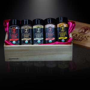 Spice Box 100% Organic Five Spices Perfect Gift Set